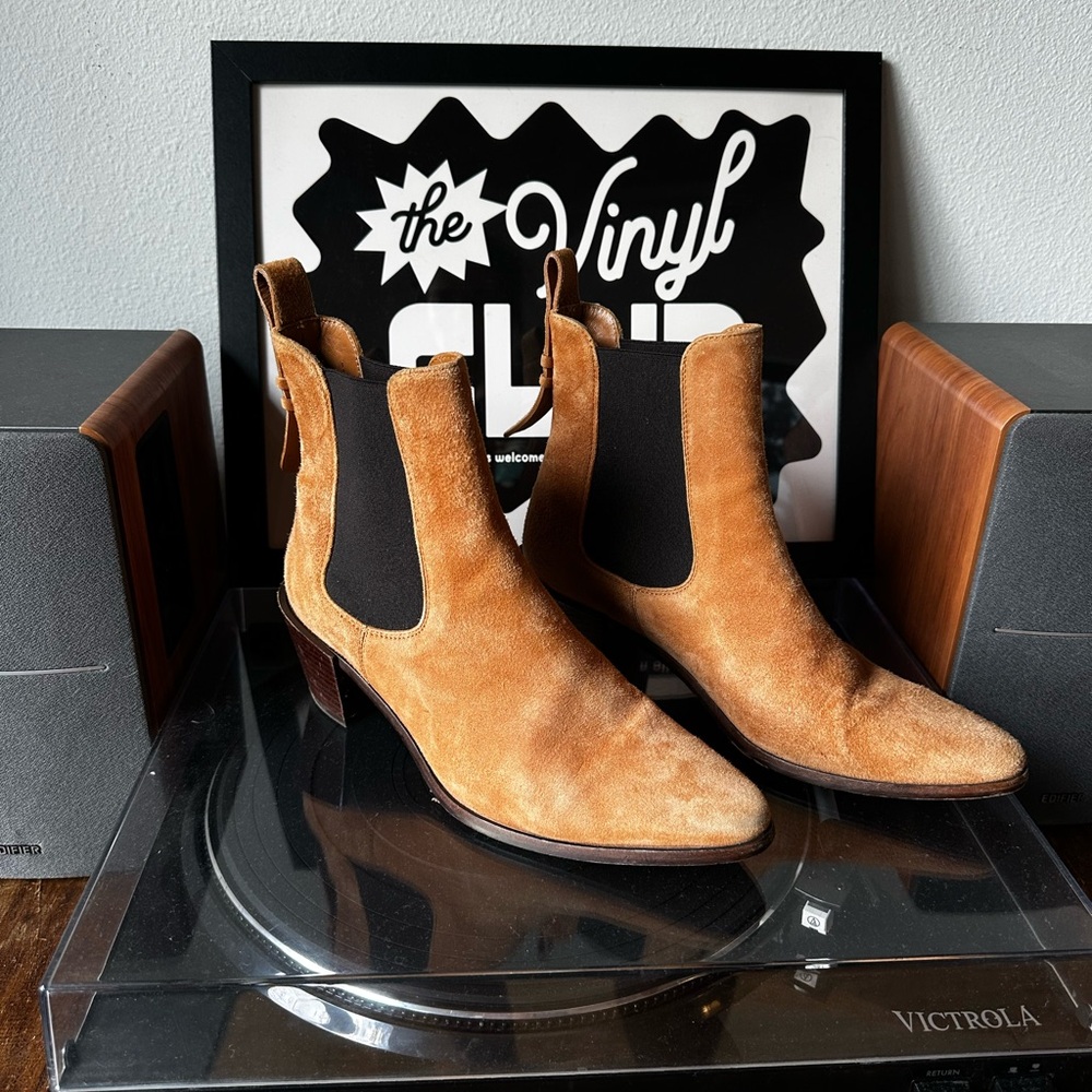 FRAME Le Lexington Suede Boot - Made in Spain